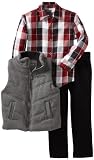 Kenneth Cole Boys 2-7 Puffy Vest Clothing Set