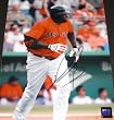 David Ortiz Autographed Boston Red Sox 8x10 Action Photo