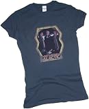 Colonial Heroes - Battlestar Galactica (Original Series) Crop Sleeve Fitted Juniors T-Shirt