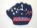 ATLANTA BRAVES GLOVE WALL CLOCK