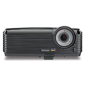 ViewSonic PJD6381 XGA Short Throw DLP Projector -120Hz/3D Ready, 2500 Lumens, 2400:1 DCR