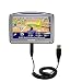 Coiled USB Cable for the TomTom Go 520 with Power Hot Sync and Charge capabilities - uses Gomadic TipExchange Technology