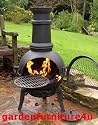 Cast Iron Chimenea Havana - Small - Bronze