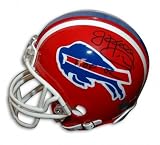 Jim Kelly Autographed/Hand Signed Buffalo Bills Mini Helmet with HOF 02 Inscription