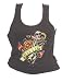 Lucky 13 Anchor Tattoo design Ladies Beater Shirt Old School Tattoo Design Tank Top
