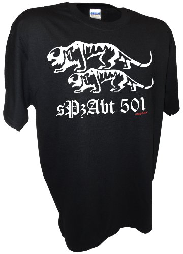 Men's Schwere Tiger 501 Tank Ww2 German Panzer T Shirt By Achtung T Shirt LLC