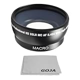 Buy 0.45X Wide Angle High Definition Lens with Macro Fisheye for NIKON (D60, D80, D40,... by Goja