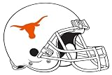 Texas Longhorns NCAA Football Auto Bumper Decal Sticker