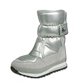 RUBBER DUCK　ラバーダック　SPORTY SNOW JOGGERS SHINY PU　スノーブーツスニーカー　SSPW-141　シルバー
