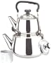 18/10 STAINLESS STEEL TURKISH SAMOVAR STYLE DOUBLE TEA KETTLE & POT
