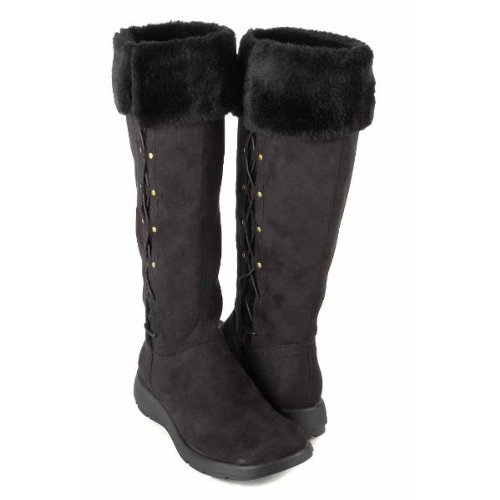 Aerosoles Women's Squish Bone Faux Shearling Boot