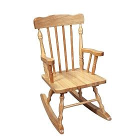Gift Mark Child�s Colonial Rocking Chair, Natural by Gift Mark