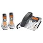 Exclusive Uniden DECT1588-2 Corded Phone with DECT 6.0 Cordless Handsets and Digital Answering System By UNIDEN