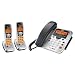 Exclusive Uniden DECT1588-2 Corded Phone with DECT 6.0 Cordless Handsets and Digital Answering System By UNIDEN