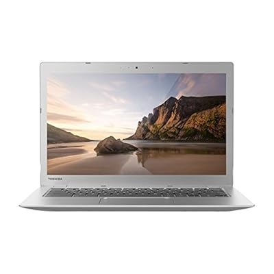 TOSHIBA N2840 13.3-Inch Full HD Chromebook High Performance Laptop, Intel Celeron Dual-Core Processor, 4GB Memory, 16GB SSD, Webcam, WIFI, HDMI, Chrome OS, Silver