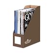 Bankers Box Decorative Magazine Files, Letter, Mocha Brown, 6 Pack (6130101)