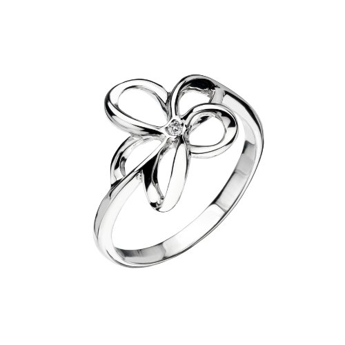 Hot Diamonds Damen-Ring Sterling-Silber 925 Gr. 56 (17.8)  1 Diamant DR092/O Preisvergleich