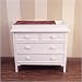 Dick Changing Table and Dresser by Bratt Decor in White