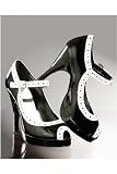 Newport News Peep-toe Mary Jane pump