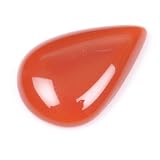Beautiful 36.25 Ct Natural Semi Precious Red Onyx Pear Shape Loose Gemstone