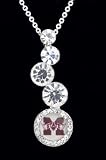 Journey Pendant Charm Medal with 18 Sterling Silver Chain Mississippi State University MSU Bulldogs