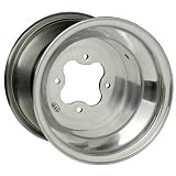 ITP T-9 Pro Series Polished Aluminum Rear Wheel - Large Bell / 9x9, 3+6, 4/110 , Material: Aluminum, Finish: Polished T914110