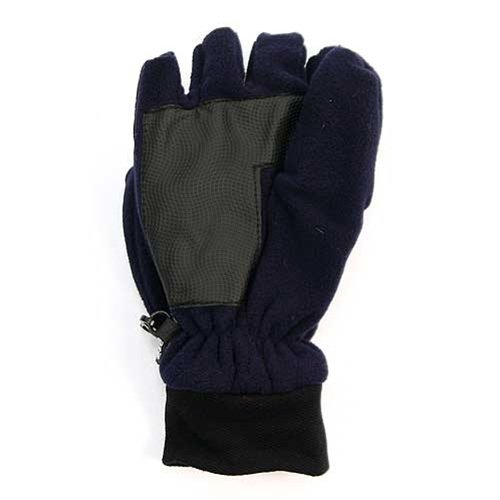 Urban Boundaries Boy's Fleece Convertible Fingerless Glove / Mitten Combo (One Size Fits Most Ages/Sizes 7-14)