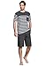 Suntasty Men's Modal Cotton Sleepwear Short Sleeve Pajama Shorts and Top Set