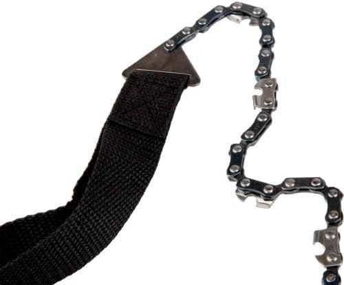 Portable Chain Saw- Folds Up In An Easy To Carry Pouch, Do Not Go Camping Without This Must Have Survival Saw