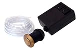 DUAL Outlet Garbage Disposer DF-302-AC Air Switch Controller Kit Antique Copper