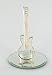 Musical Room Glass Guitar Statue Sculpture Art Gift