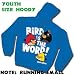 ANGRY BIRDS HOODIES FOR KIDS - ANGRY BIRDS YOUTH HOODY for Boys and Girls (hoody/wristband) - BIRD IS THE WORD!