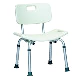Bath Bench With Back Molded Sp With Back