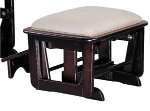Shermag Ottoman, Espresso/Oatmeal