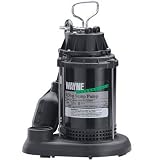 Wayne Submersible Sump Pump - 3300 GPH, 1/3 HP, 1 1/2in., Model# SPT33