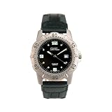 DeCave 100986001 Montre Homme - Titane - Bracelet en Cuir - Miyota 1M12 - 10 ATM
