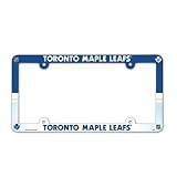 Toronto Maple Leafs Official 12"x6" License Plate Frame Plastic
