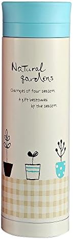 FaSoLa Portable Thermos Stainless Steel Vacuum Cup 300ml Fresh Garden