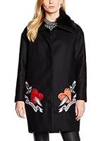 Love Moschino Abrigo Lana (Negro)