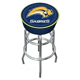 NHL Buffalo Sabres Padded Bar Stool