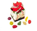 Churchill's Confectionery Natural Fruit Jellies in Poinsettia Box, 300 g