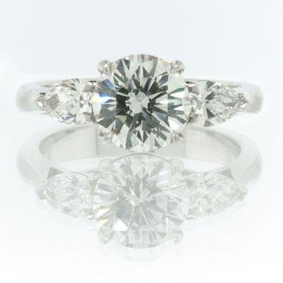 2.27ct Round Brilliant Cut Diamond Engagement 