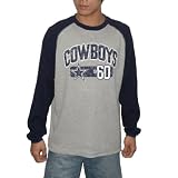Mens NFL Dallas Cowboys Athletic Warm Pullover / Jersey Sweater - Grey & Blue (Size: XL)