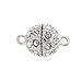 SODIAL(R) 10x Ball Strong Magnetic Clasps Connectors Zirconia DIY 12mm