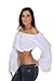 SC88525A Bellydance Gypsy Renaissance Pirate Crop Top Peasant Wench Costume