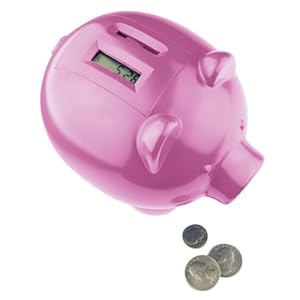 Kids' Counting Piggy Bank