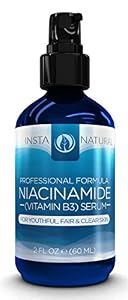 InstaNatural Niacinamide Vitamin B3 5% Serum ,Anti Aging Topical Serum for Face ,For Youthful, Fair & Clean Acne Prone Skin 2 OZ