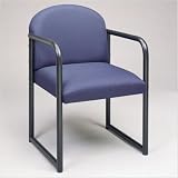 Stationery&Grocery Online Shop Ranking 83183. Sheffield Series Round Back Guest Chair Material: Renaissance Wineberry Vinyl