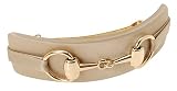 L. Erickson USA Bit Barrette - Silk Charmeuse Sahara