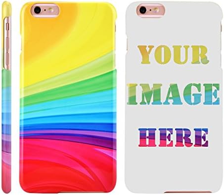 Custom Phone Case,SwitchMe Personalized Customized Pictures Words Coated 2D 3D Sublimation Hard PC Slim iPhone 6 6S Case Cover Perfect Fit (Smooth Surface)